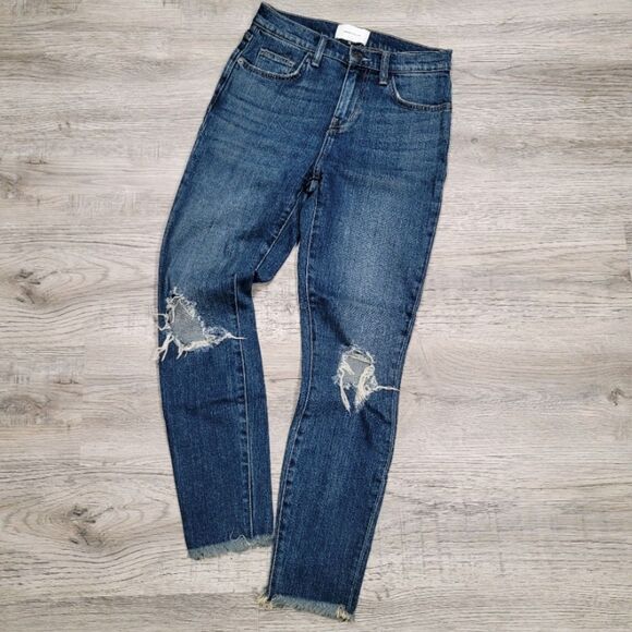 Current/Elliot High Waist Distressed Jean Size 26 - Picture 1 of 7